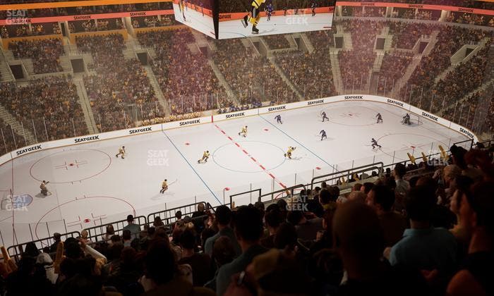 TD Garden - Section Balcony 318 Seat View