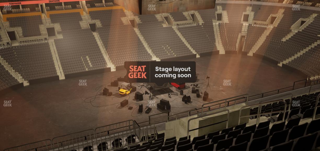 TD Garden - Section Balcony 318 Seat View