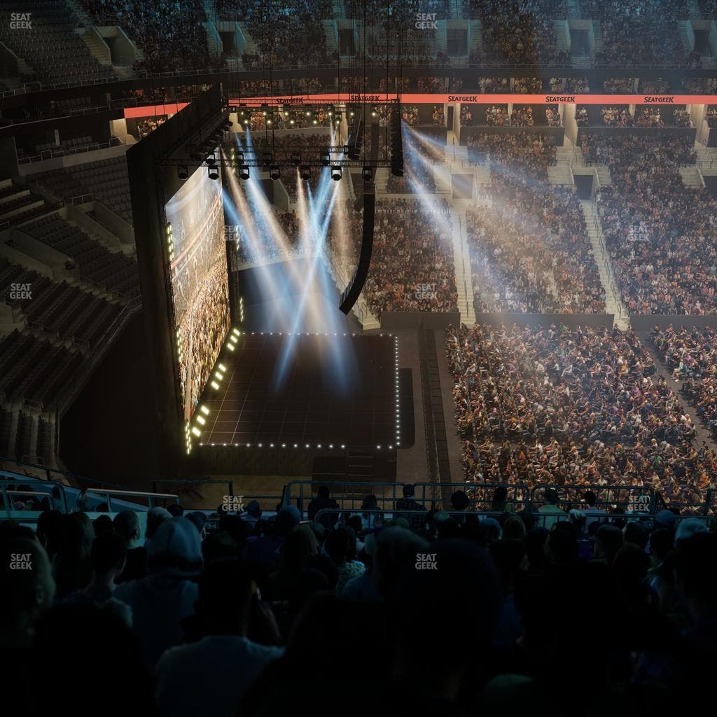 TD Garden - Section Balcony 318 Seat View