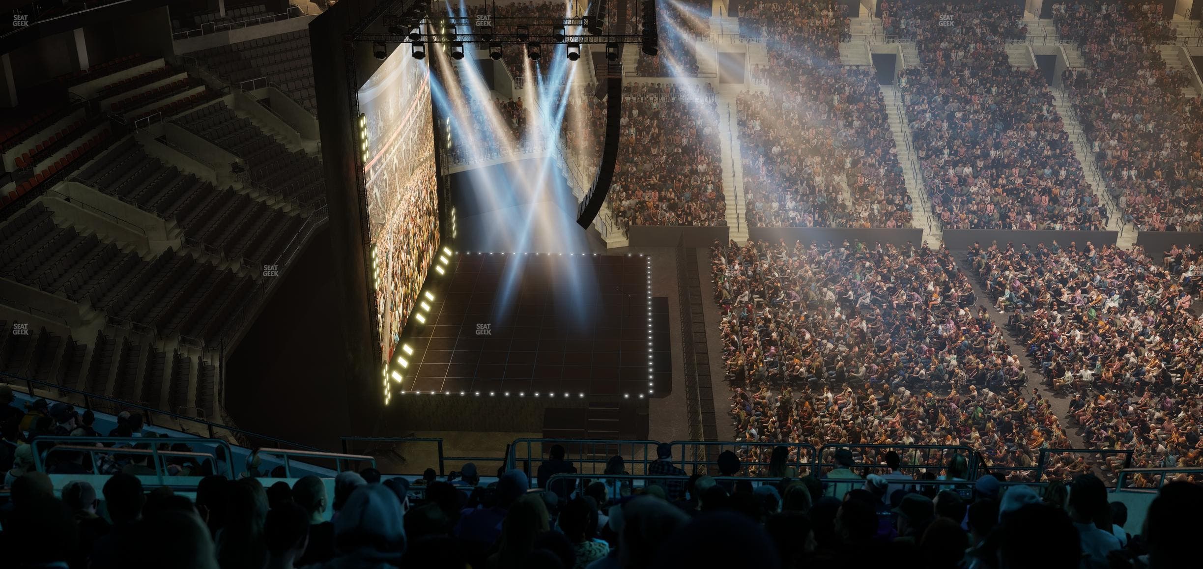 TD Garden - Section Balcony 318 Seat View
