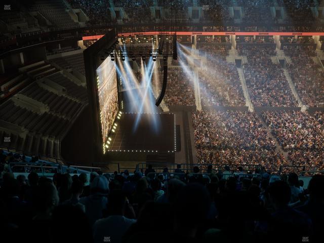 TD Garden - Section Balcony 318 Seat View TD Garden - Section Balcony 318 Seat View