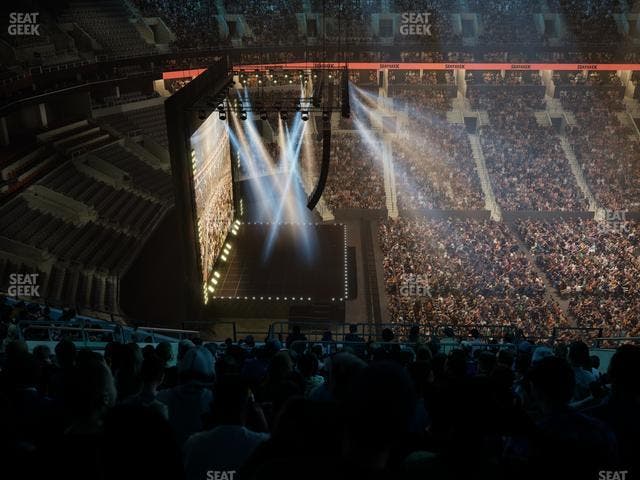 TD Garden - Section Balcony 318 Seat View