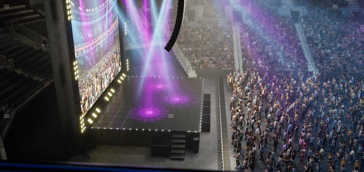 TD Garden - Section Balcony 318 Seat View