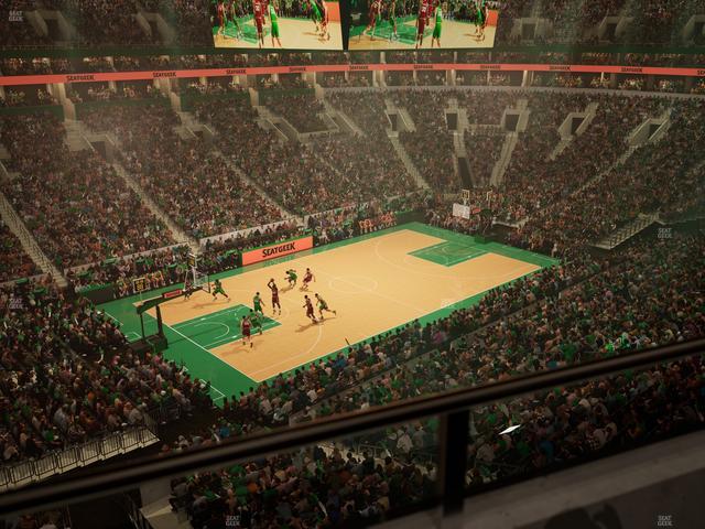 TD Garden - Section Balcony 319 Seat View