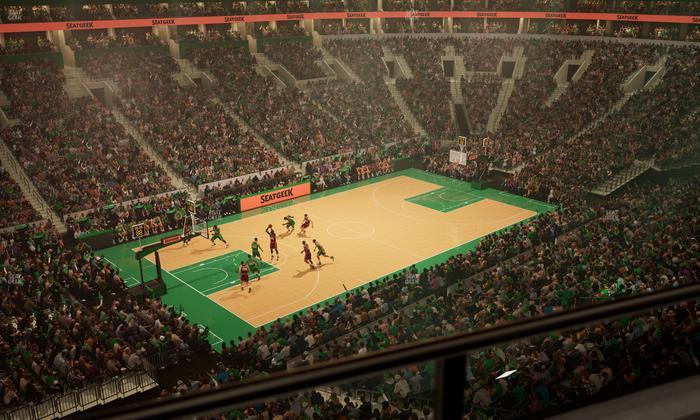 TD Garden - Section Balcony 319 Seat View