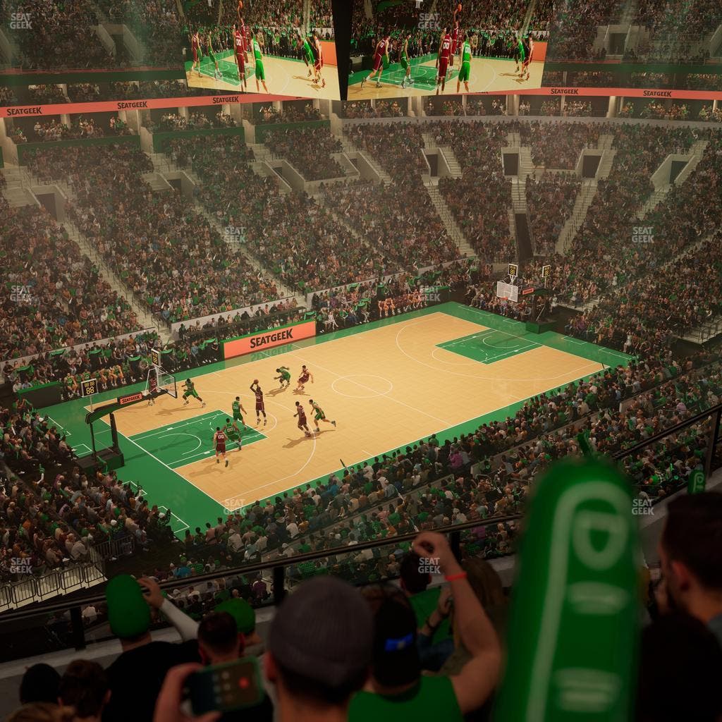 TD Garden - Section Balcony 319 Seat View