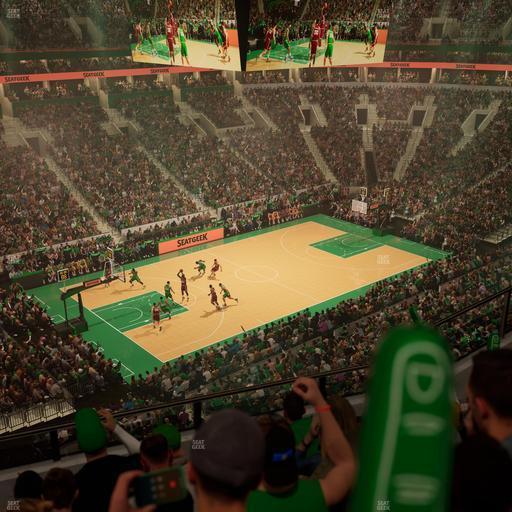 TD Garden - Section Balcony 319 Seat View