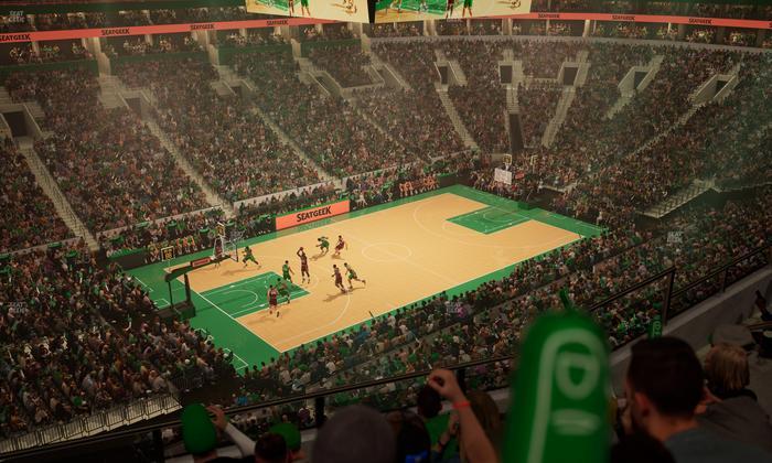 TD Garden - Section Balcony 319 Seat View