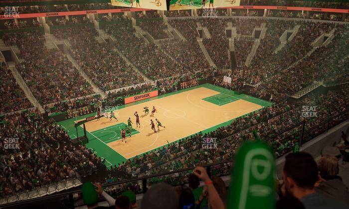 TD Garden - Section Balcony 319 Seat View