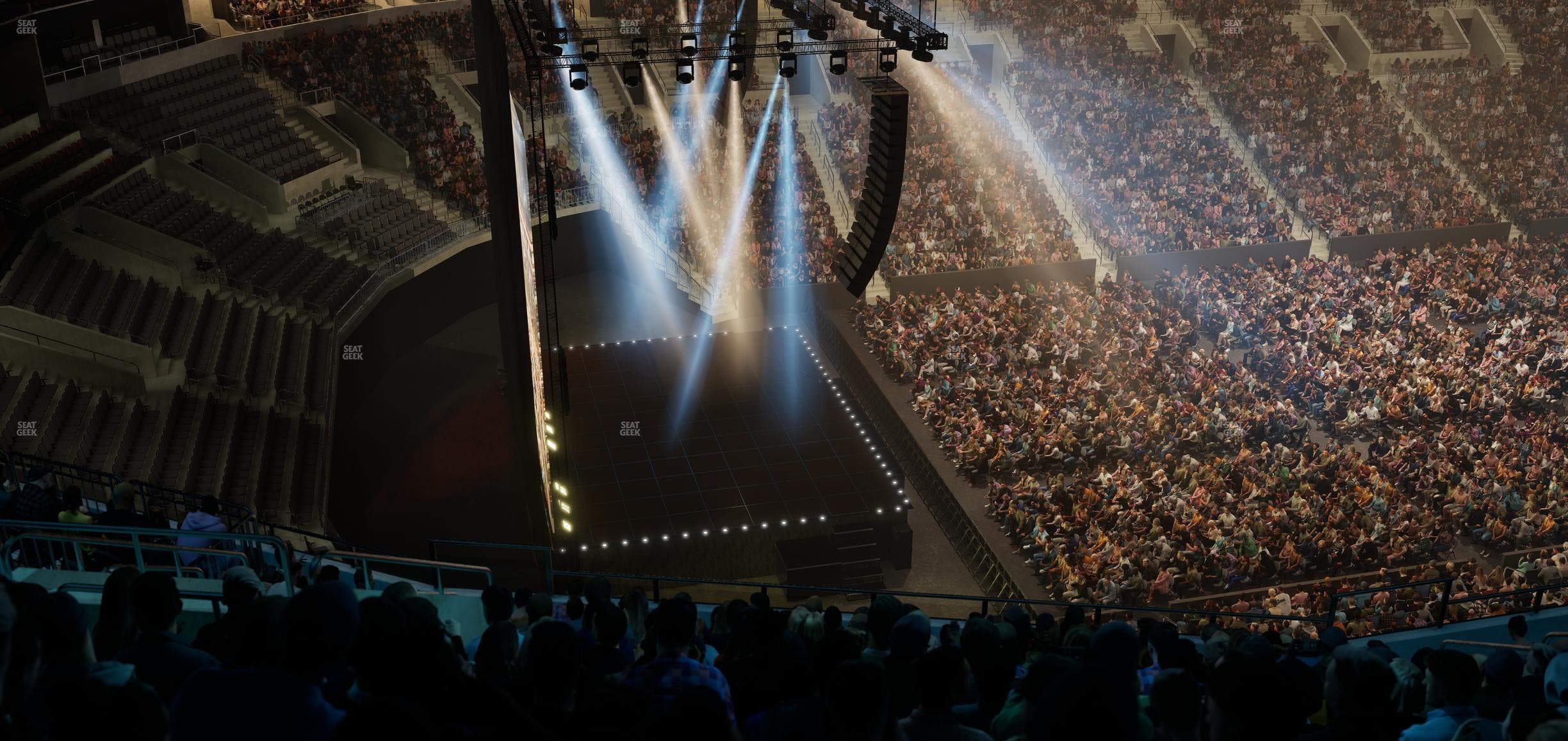 TD Garden - Section Balcony 319 Seat View