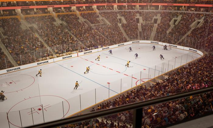 TD Garden - Section Balcony 319 Seat View