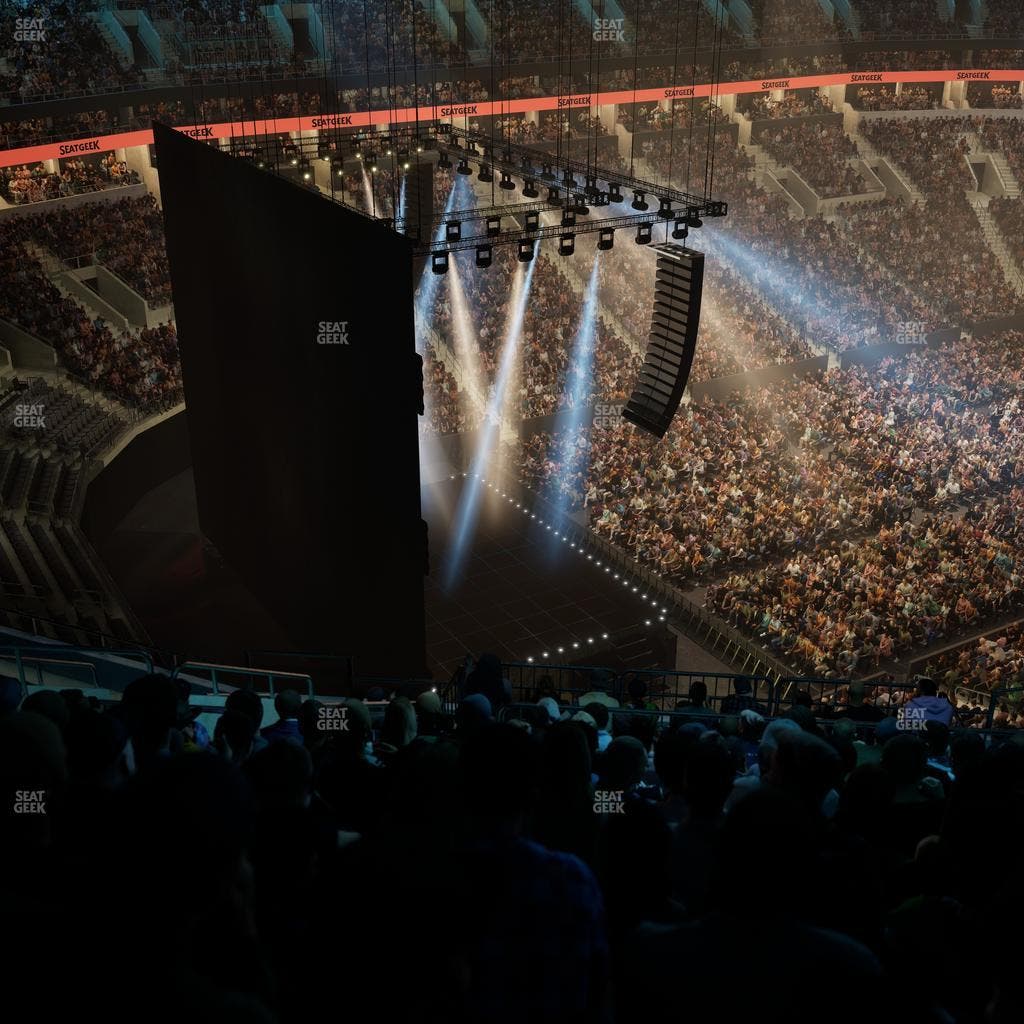 TD Garden - Section Balcony 320 Seat View