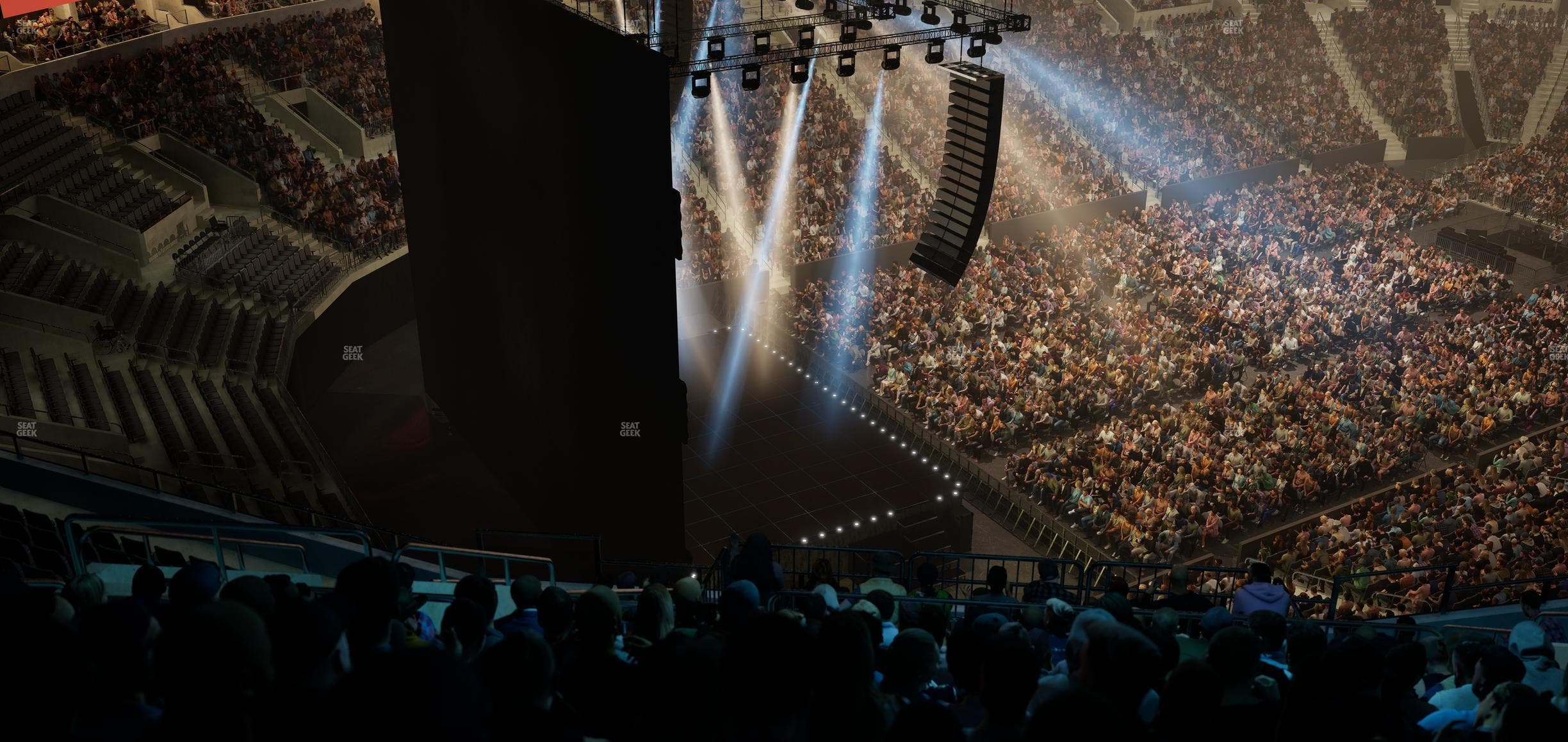 TD Garden - Section Balcony 320 Seat View