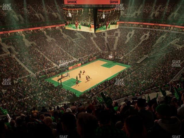 TD Garden - Section Balcony 320 Seat View