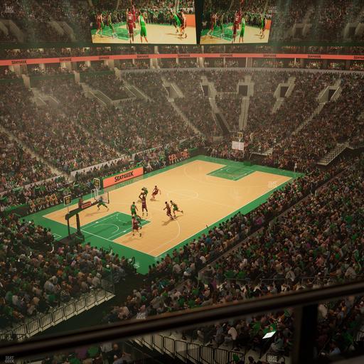 TD Garden - Section Balcony 320 Seat View