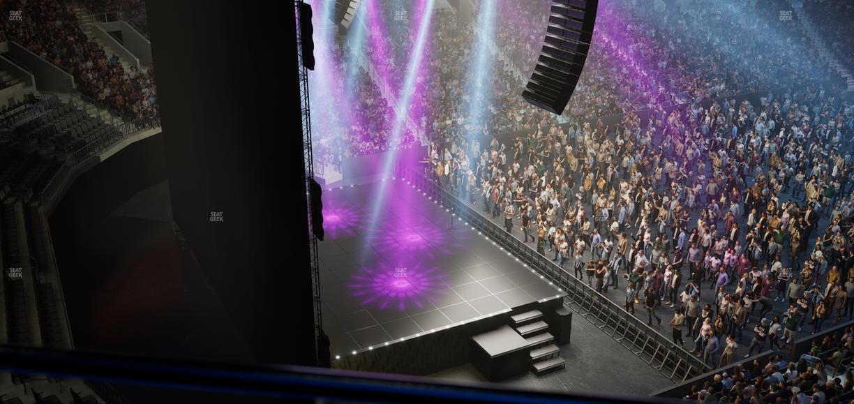 TD Garden - Section Balcony 320 Seat View