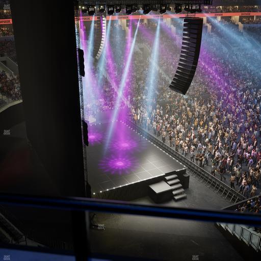 TD Garden - Section Balcony 320 Seat View
