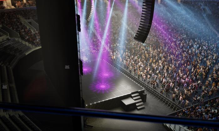 TD Garden - Section Balcony 320 Seat View