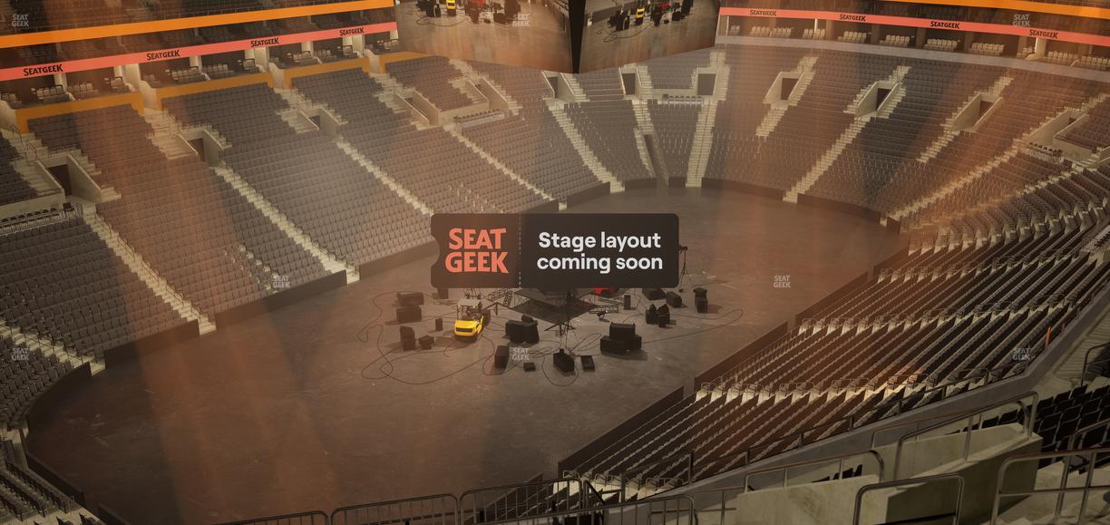 TD Garden - Section Balcony 320 Seat View