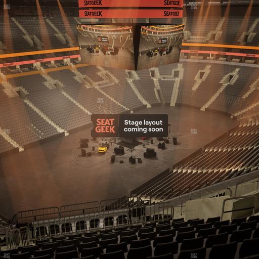 TD Garden - Section Balcony 320 Seat View