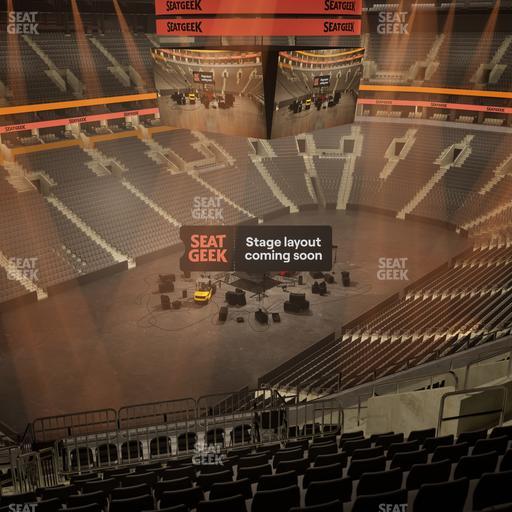 TD Garden - Section Balcony 320 Seat View