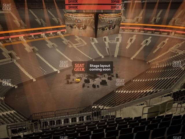 TD Garden - Section Balcony 320 Seat View