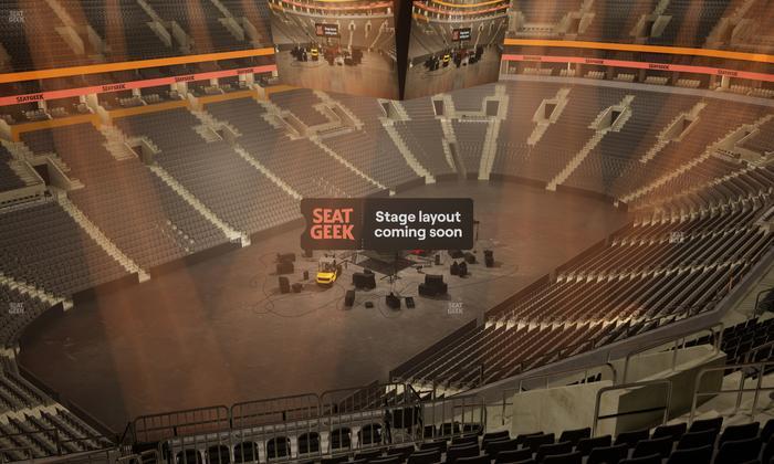 TD Garden - Section Balcony 320 Seat View