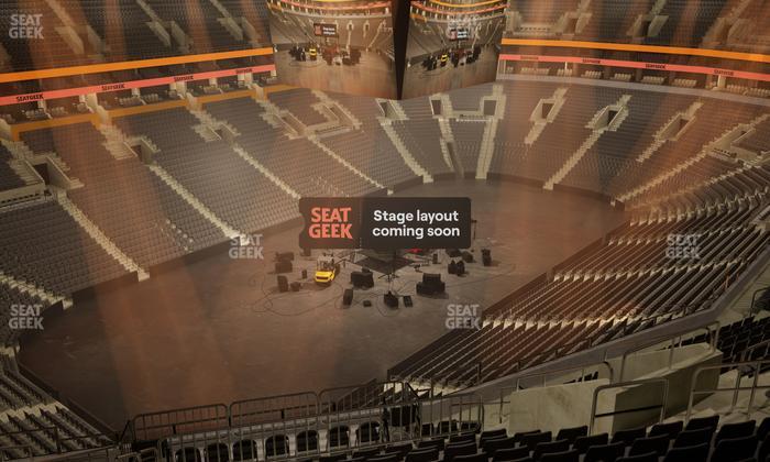 TD Garden - Section Balcony 320 Seat View