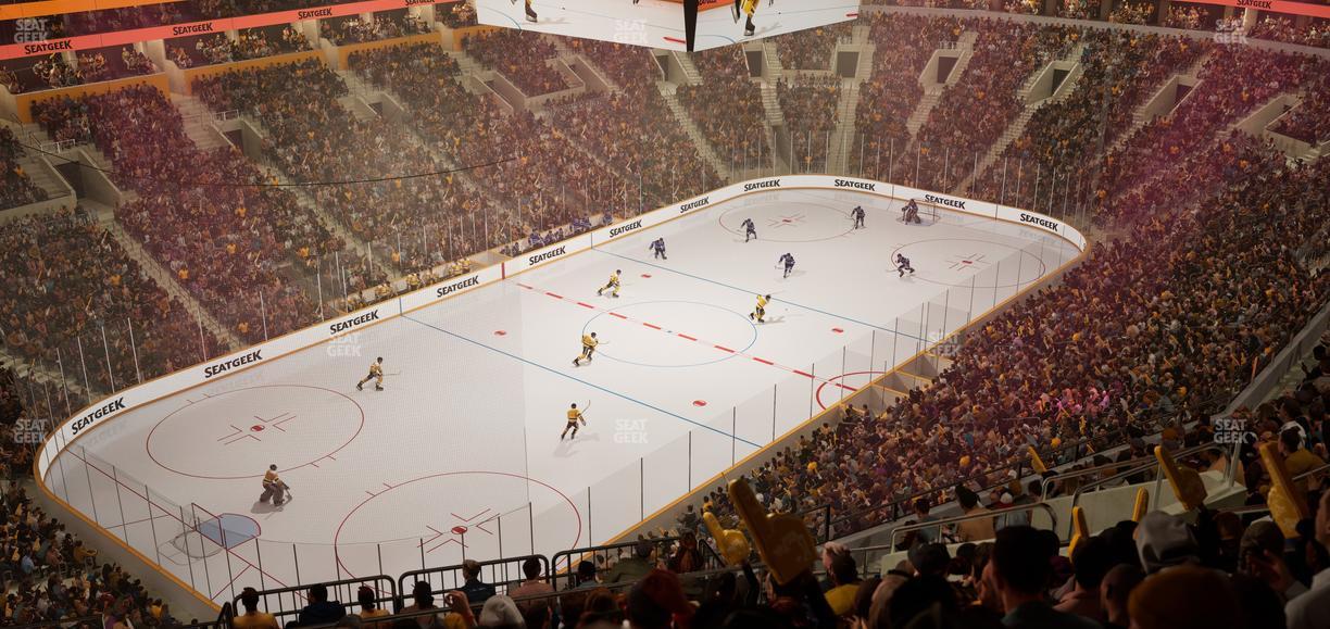 TD Garden - Section Balcony 320 Seat View