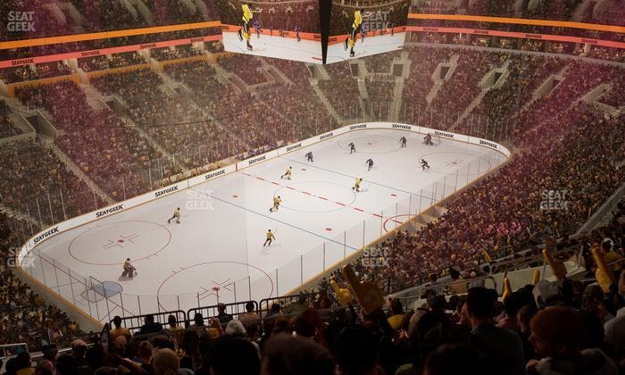 TD Garden - Section Balcony 320 Seat View