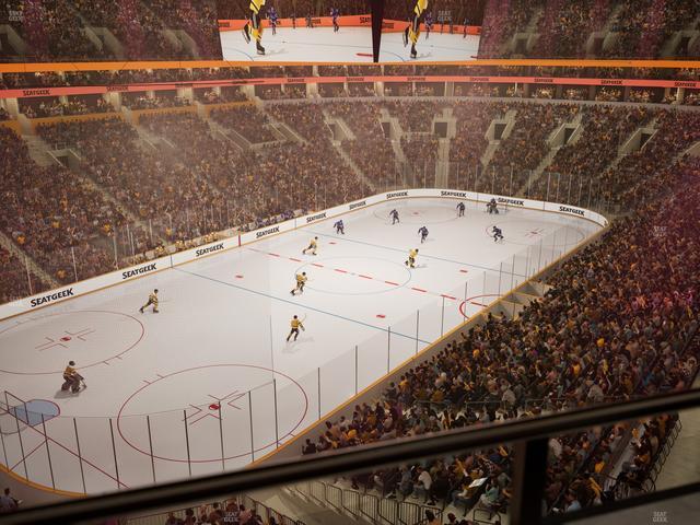 TD Garden - Section Balcony 320 Seat View