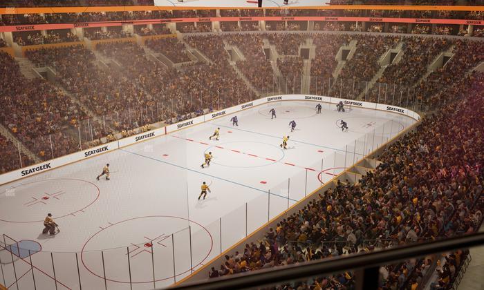 TD Garden - Section Balcony 320 Seat View