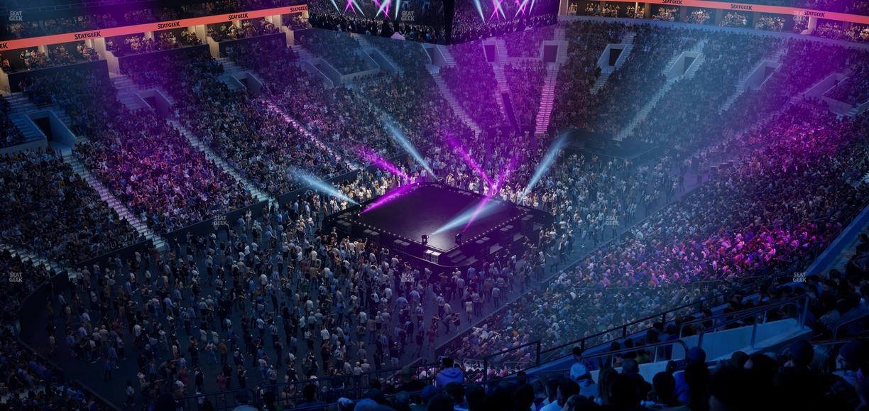 TD Garden - Section Balcony 320 Seat View