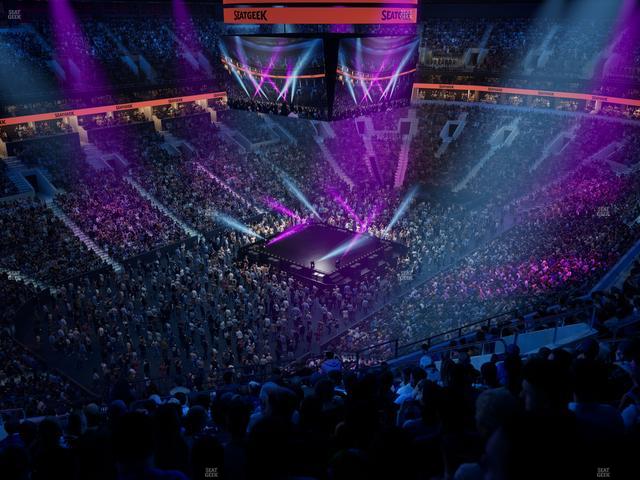 TD Garden - Section Balcony 320 Seat View