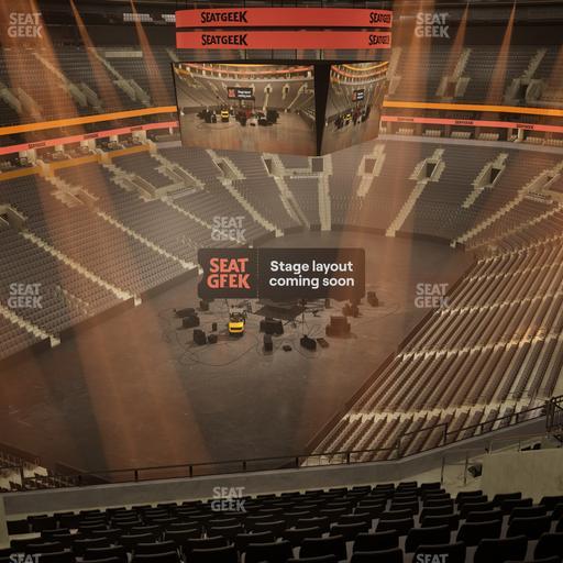 TD Garden - Section Balcony 321 Seat View