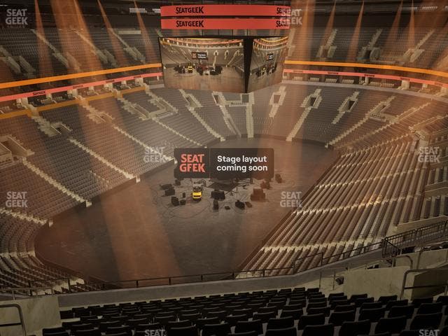 TD Garden - Section Balcony 321 Seat View