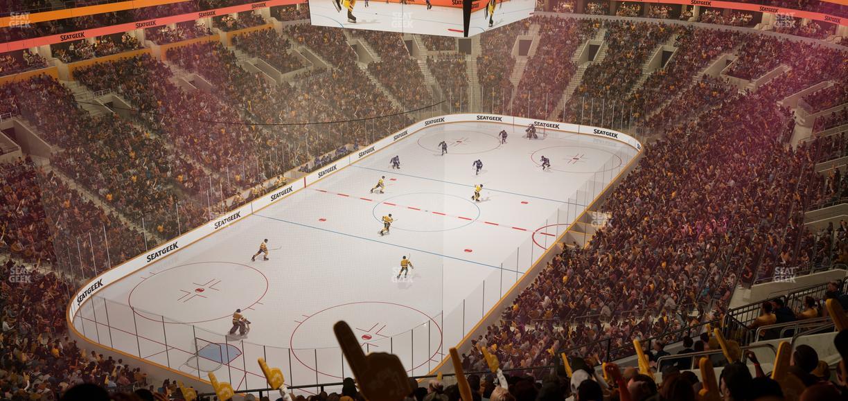 TD Garden - Section Balcony 321 Seat View