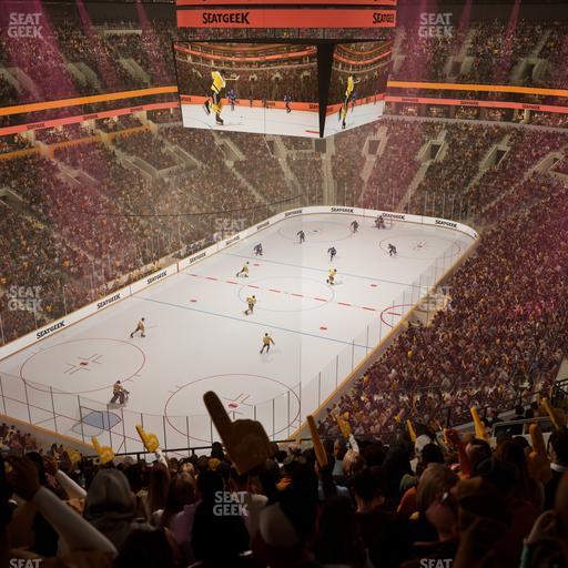 TD Garden - Section Balcony 321 Seat View