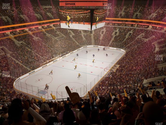 TD Garden - Section Balcony 321 Seat View