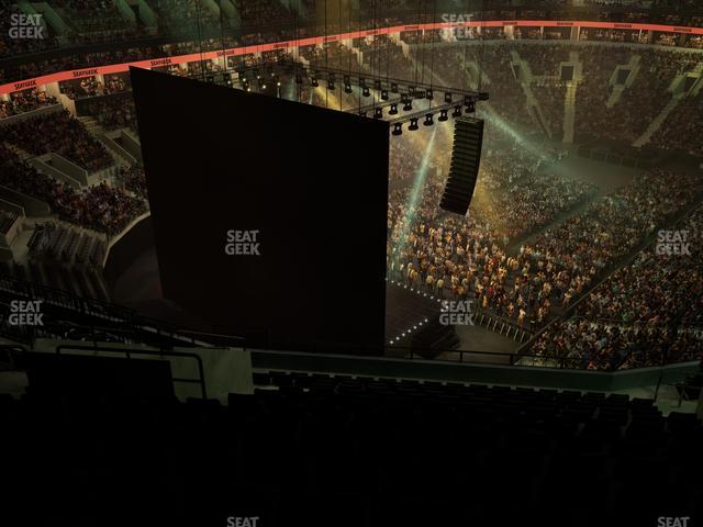 TD Garden - Section Balcony 321 Seat View