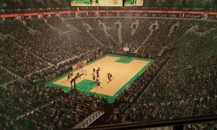 TD Garden - Section Balcony 321 Seat View