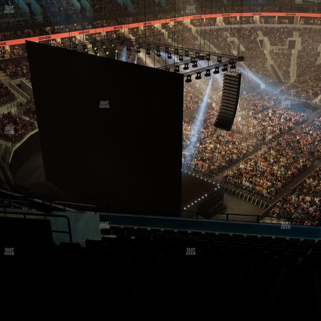 TD Garden - Section Balcony 321 Seat View