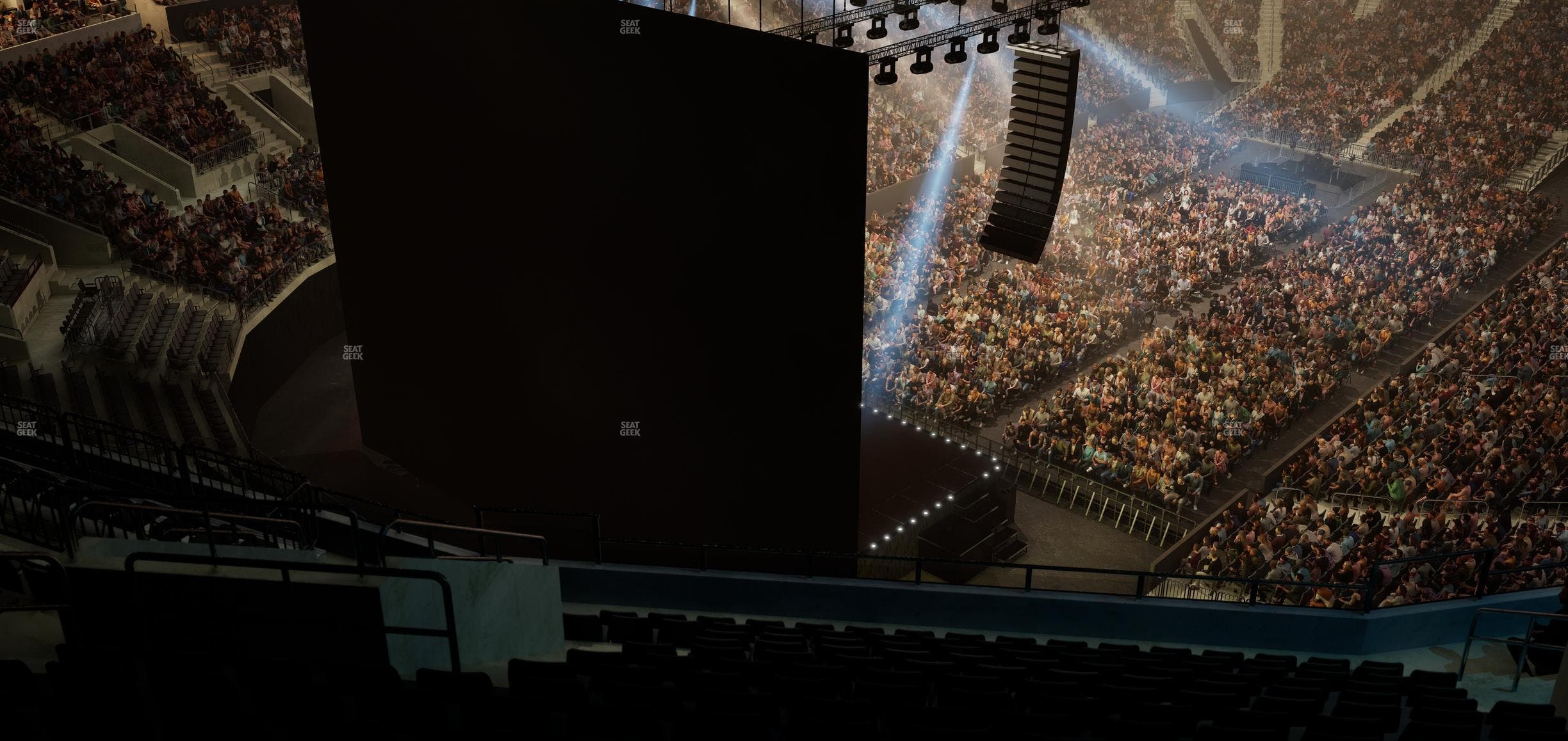 TD Garden - Section Balcony 321 Seat View