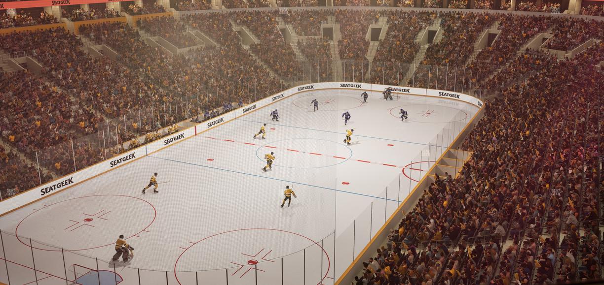 TD Garden - Section Balcony 321 Seat View