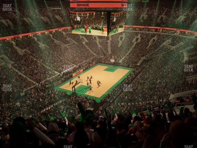 TD Garden - Section Balcony 321 Seat View TD Garden - Section Balcony 321 Seat View