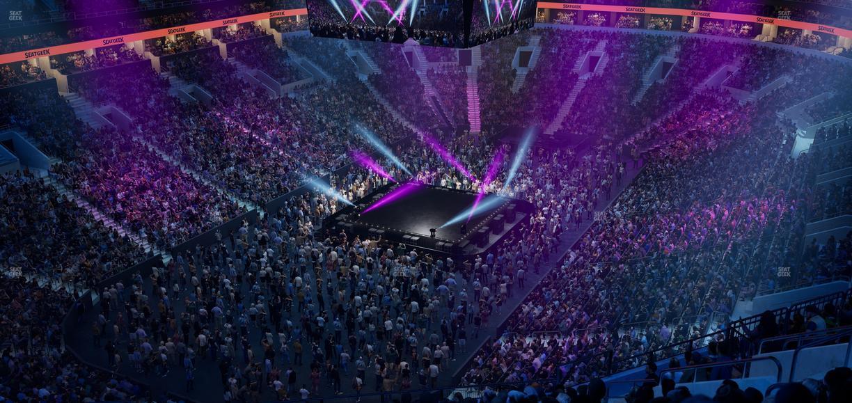 TD Garden - Section Balcony 321 Seat View