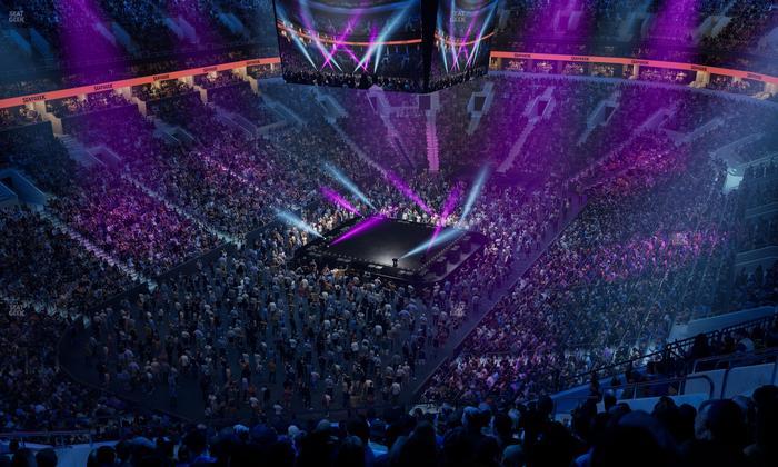 TD Garden - Section Balcony 321 Seat View