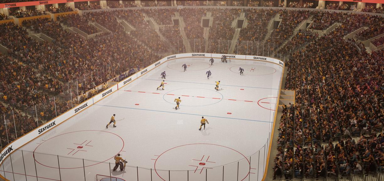 TD Garden - Section Balcony 322 Seat View