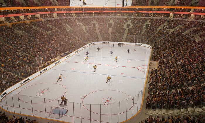 TD Garden - Section Balcony 322 Seat View