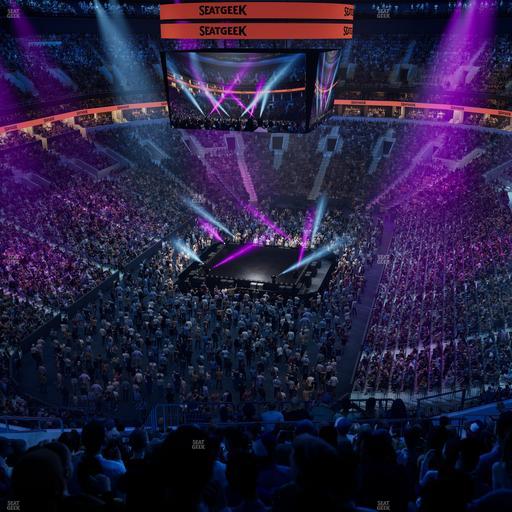 TD Garden - Section Balcony 322 Seat View